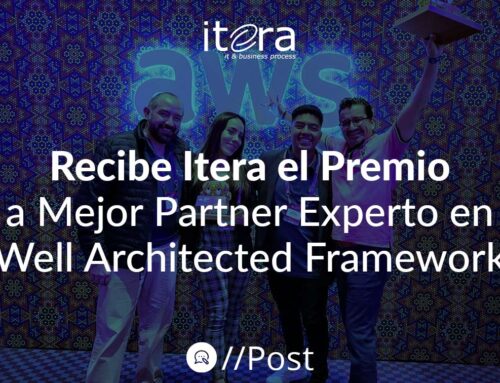 Recibe Itera el Premio a Mejor Partner Experto en Well Architected Framework